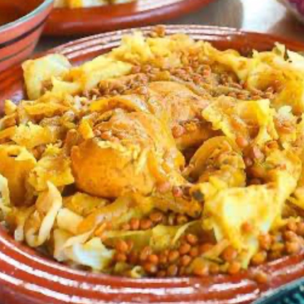 Rfissa Au Poulet  ( Portion Individuelle )