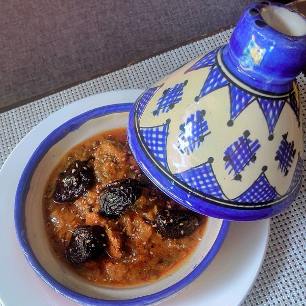 Tajine Bœuf Pruneaux / Amandes