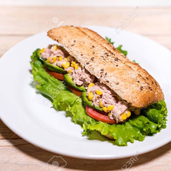 Ciabatta Au Thon À L’huile Végétale