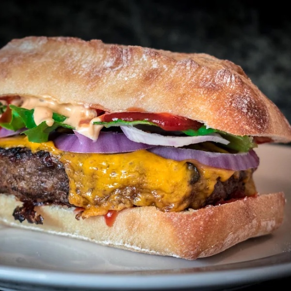 Ciabatta Cheese Burger